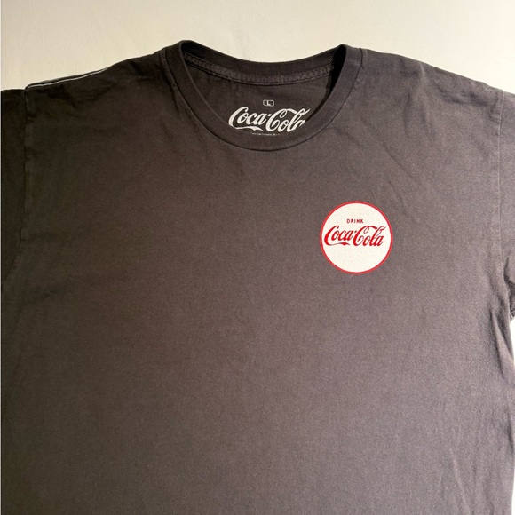 Coca Cola Cowboy Graphic Tee - Black and Red - Picture 2 of 3